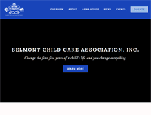 Tablet Screenshot of belmontchildcare.org